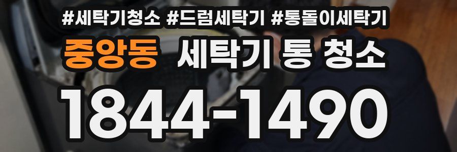 중앙동 세탁기 통 청소