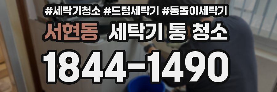 서현동 세탁기 통 청소