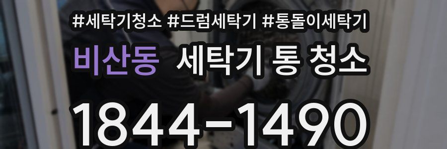 비산동 세탁기 통 청소