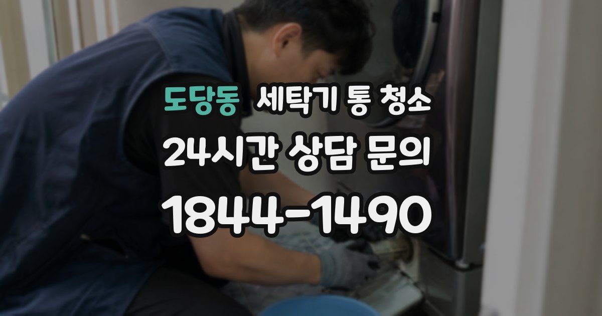 도당동 세탁기 통 청소