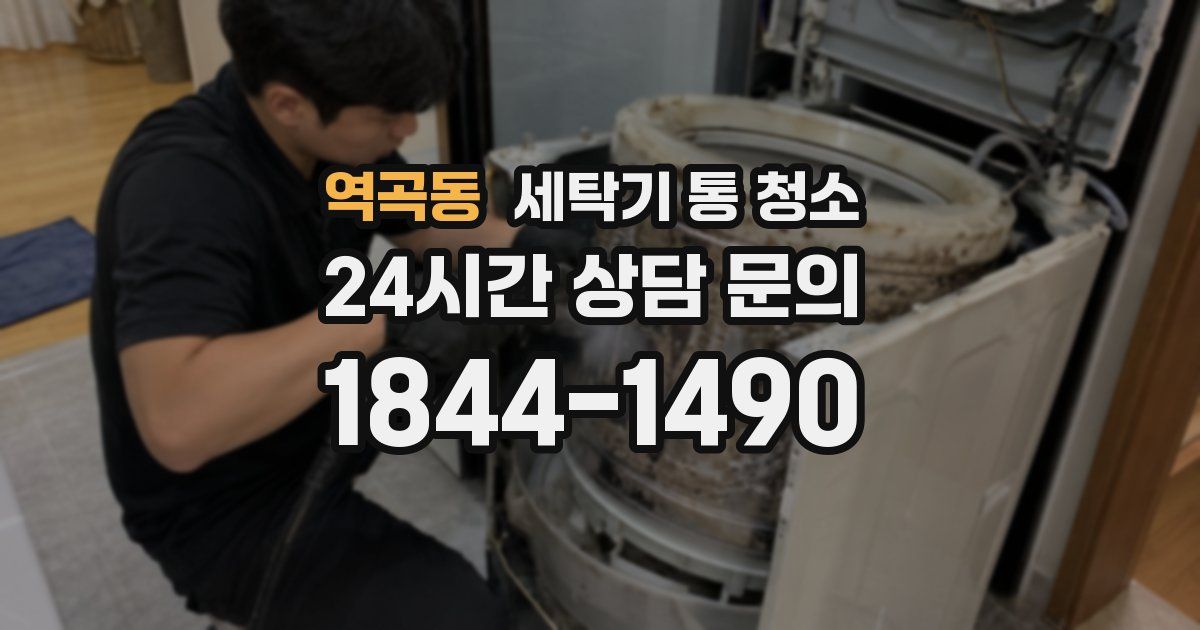 역곡동 세탁기 통 청소