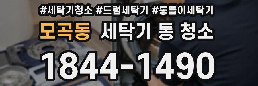 모곡동 세탁기 통 청소