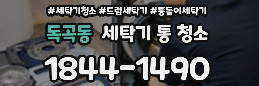 독곡동 세탁기 통 청소