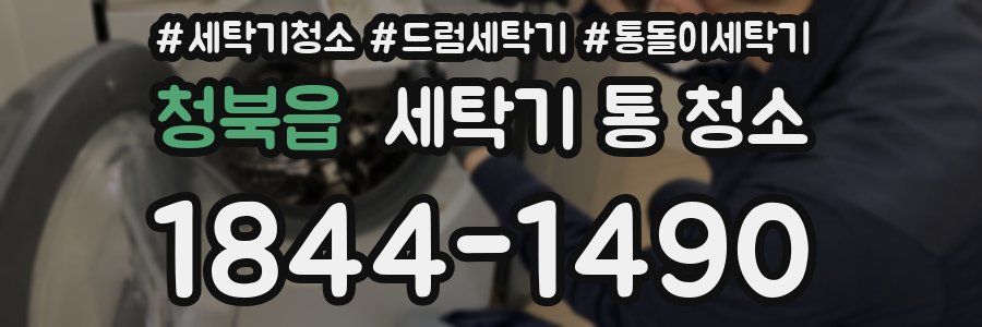 청북읍 세탁기 통 청소