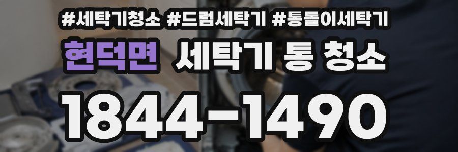 현덕면 세탁기 통 청소