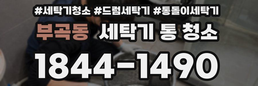 부곡동 세탁기 통 청소