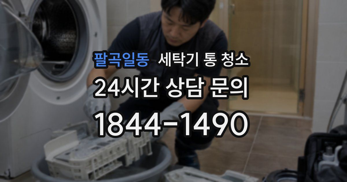 팔곡일동 세탁기 통 청소