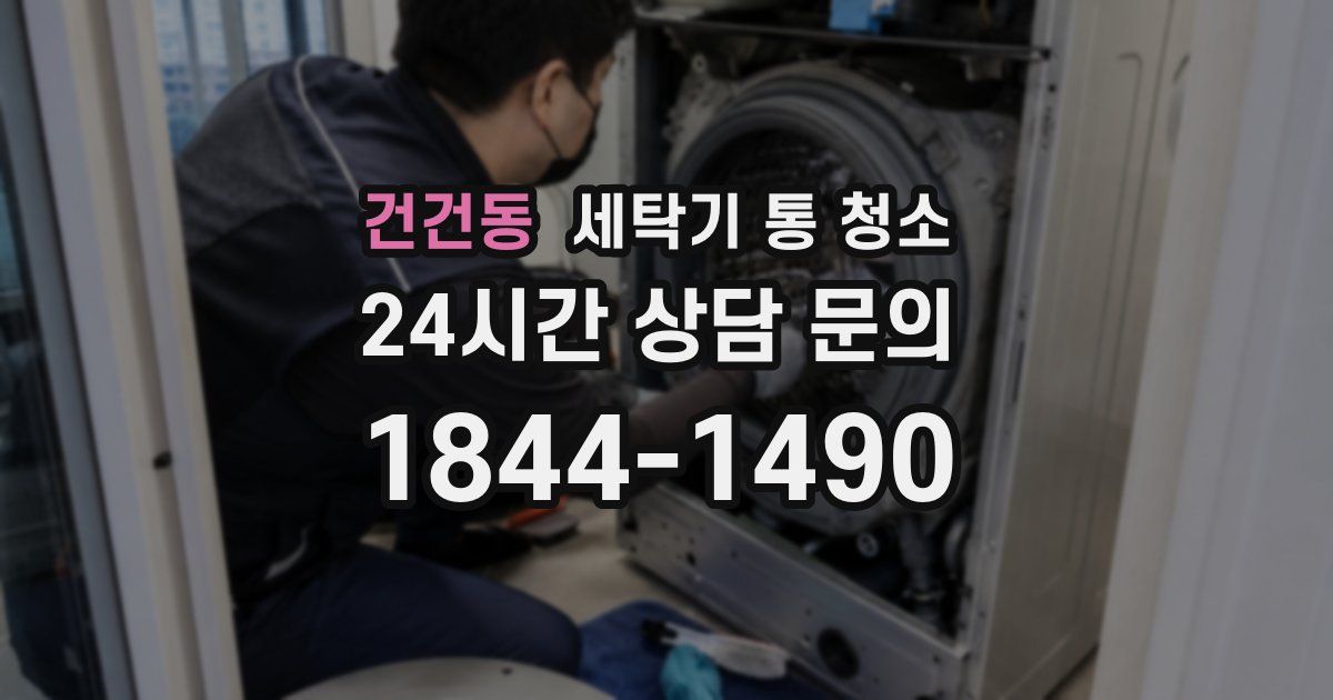 건건동 세탁기 통 청소