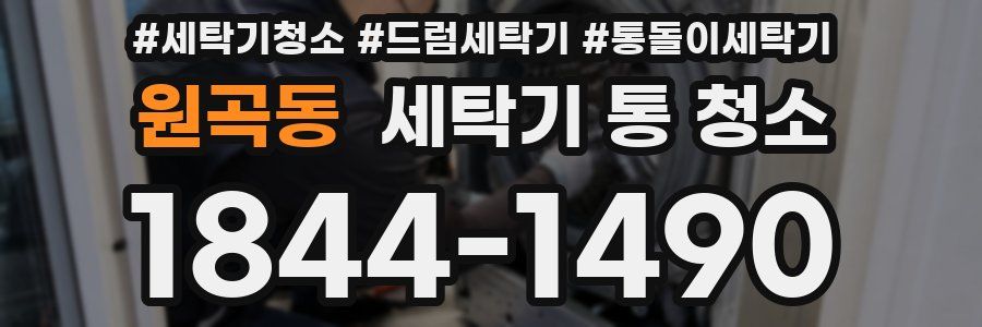 원곡동 세탁기 통 청소