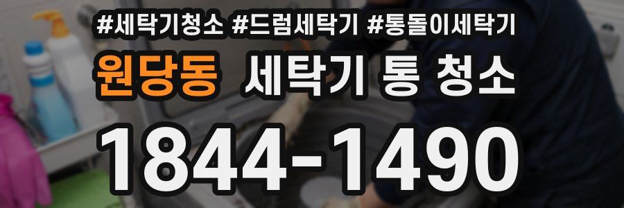 원당동 세탁기 통 청소