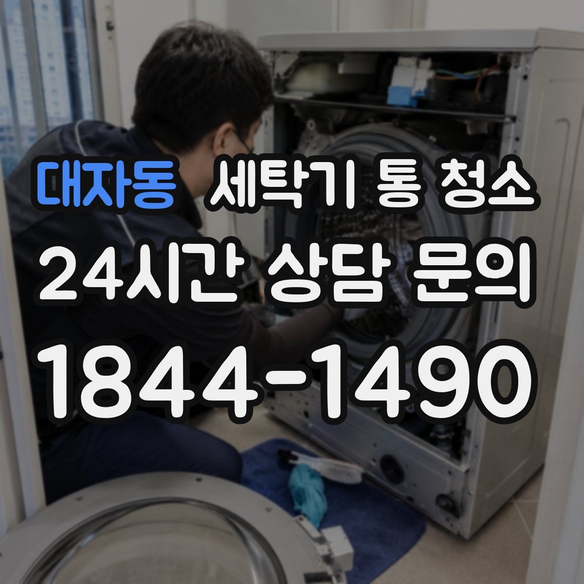 대자동 세탁기 통 청소