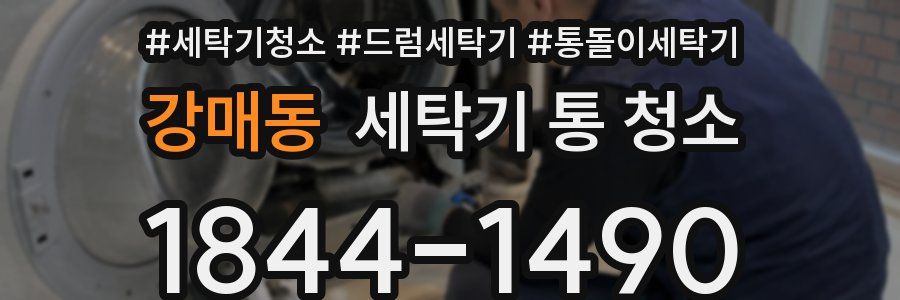 강매동 세탁기 통 청소