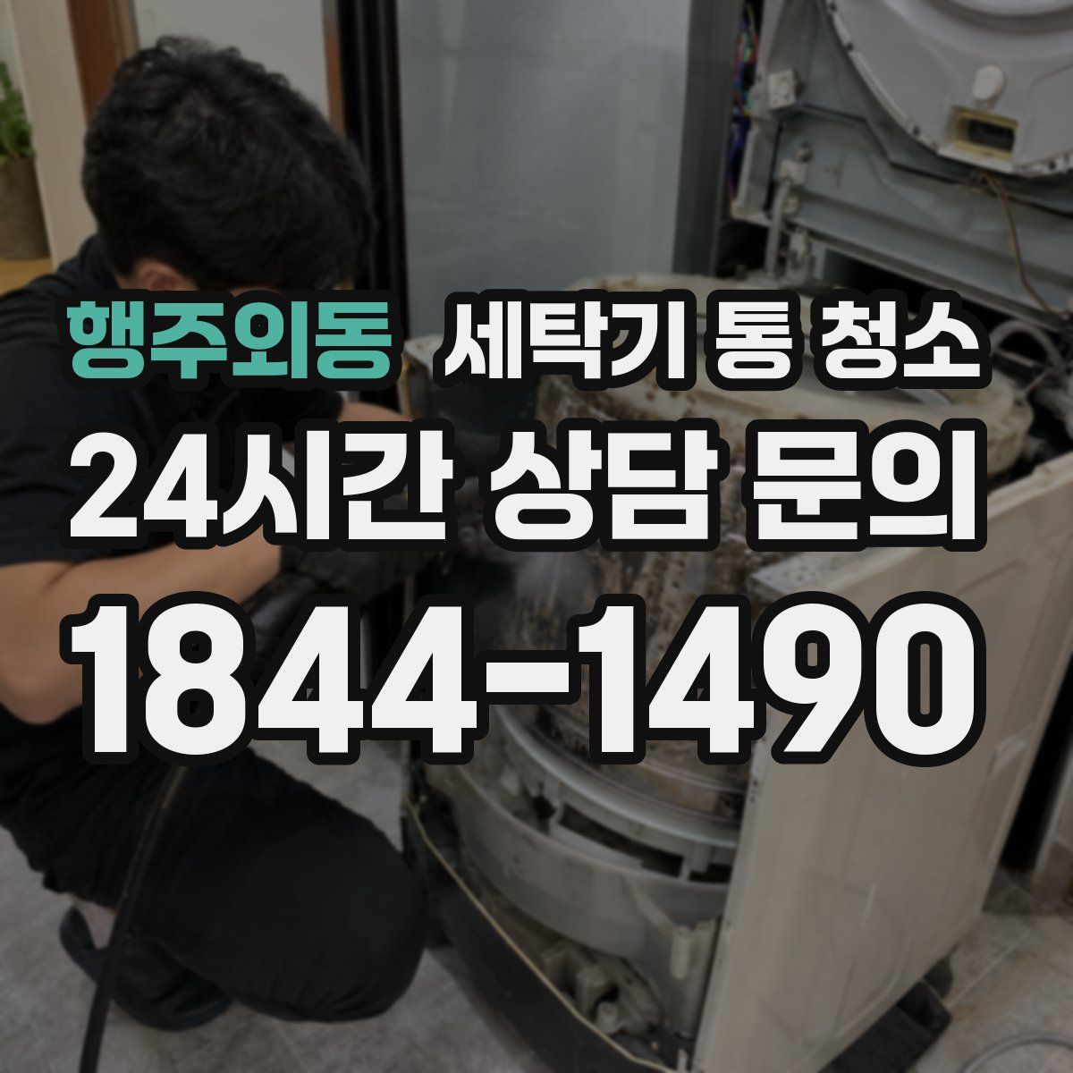 행주외동 세탁기 통 청소