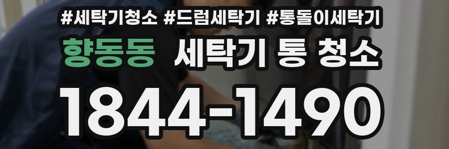 향동동 세탁기 통 청소