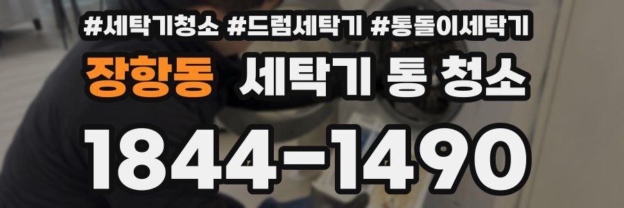 장항동 세탁기 통 청소