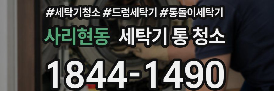 사리현동 세탁기 통 청소