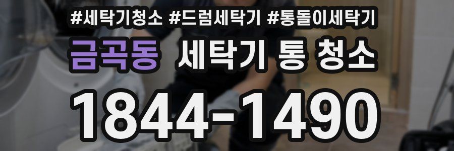 금곡동 세탁기 통 청소