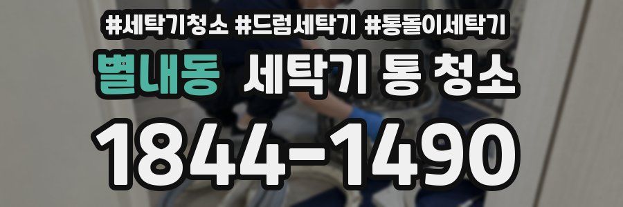 별내동 세탁기 통 청소