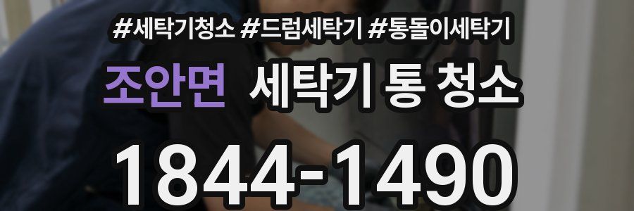 조안면 세탁기 통 청소