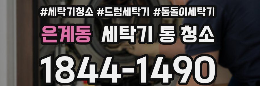 은계동 세탁기 통 청소