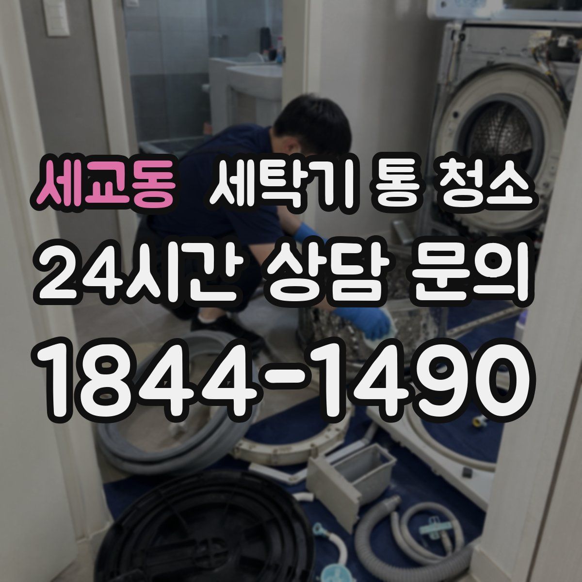 세교동 세탁기 통 청소
