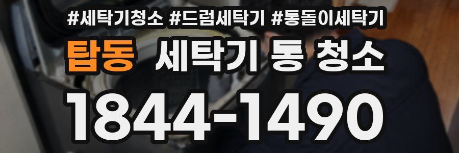 탑동 세탁기 통 청소