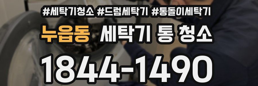 누읍동 세탁기 통 청소