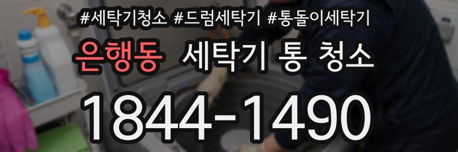 은행동 세탁기 통 청소