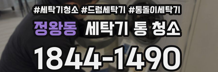 정왕동 세탁기 통 청소