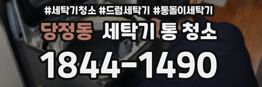 당정동 세탁기 통 청소