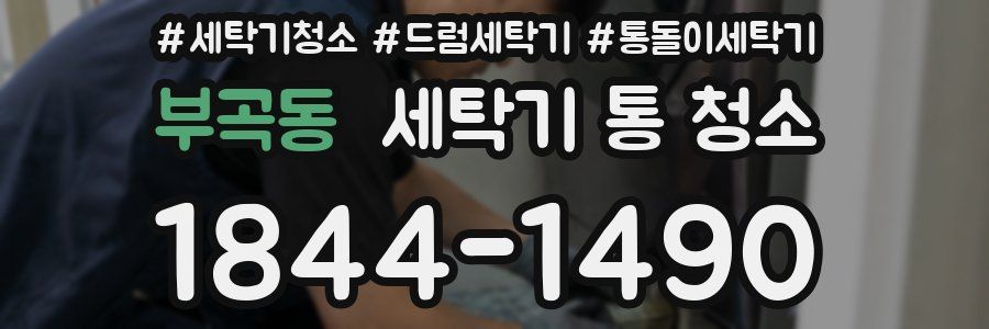 부곡동 세탁기 통 청소