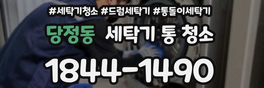 당정동 세탁기 통 청소