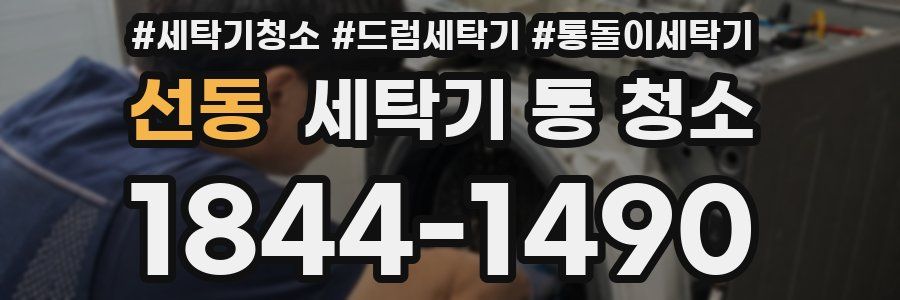선동 세탁기 통 청소