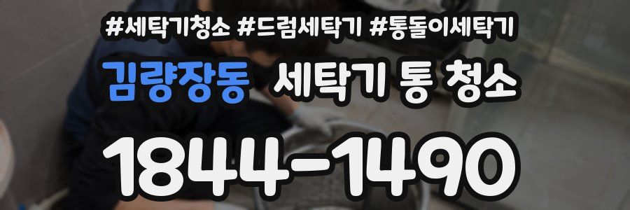 김량장동 세탁기 통 청소