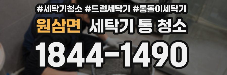 원삼면 세탁기 통 청소