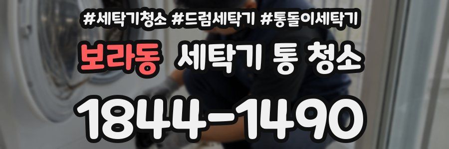 보라동 세탁기 통 청소
