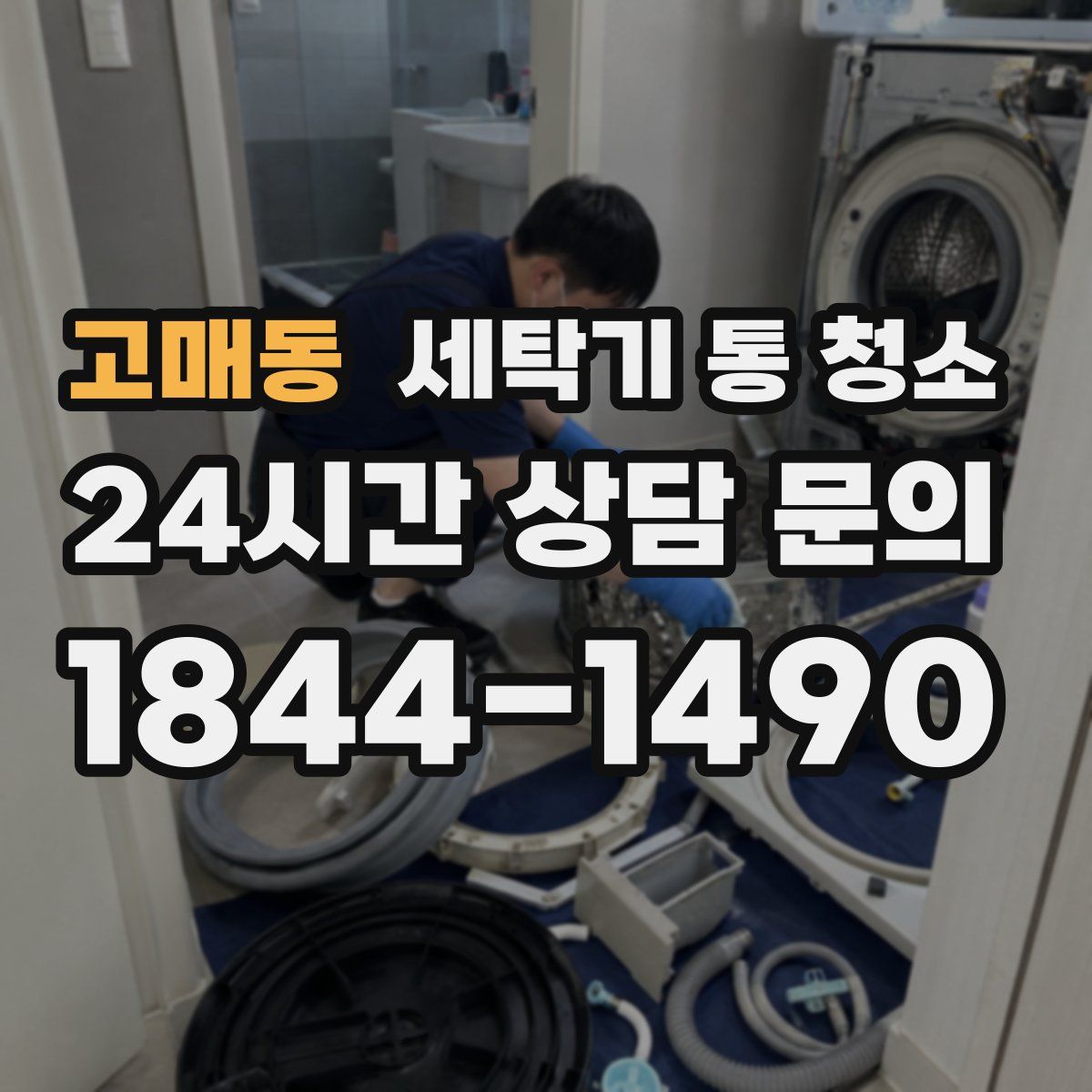 고매동 세탁기 통 청소