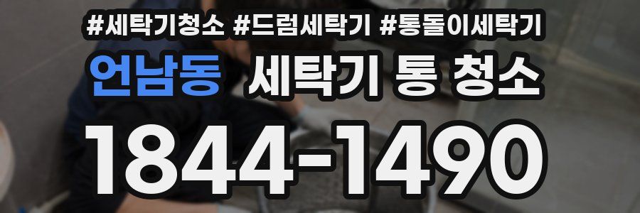 언남동 세탁기 통 청소