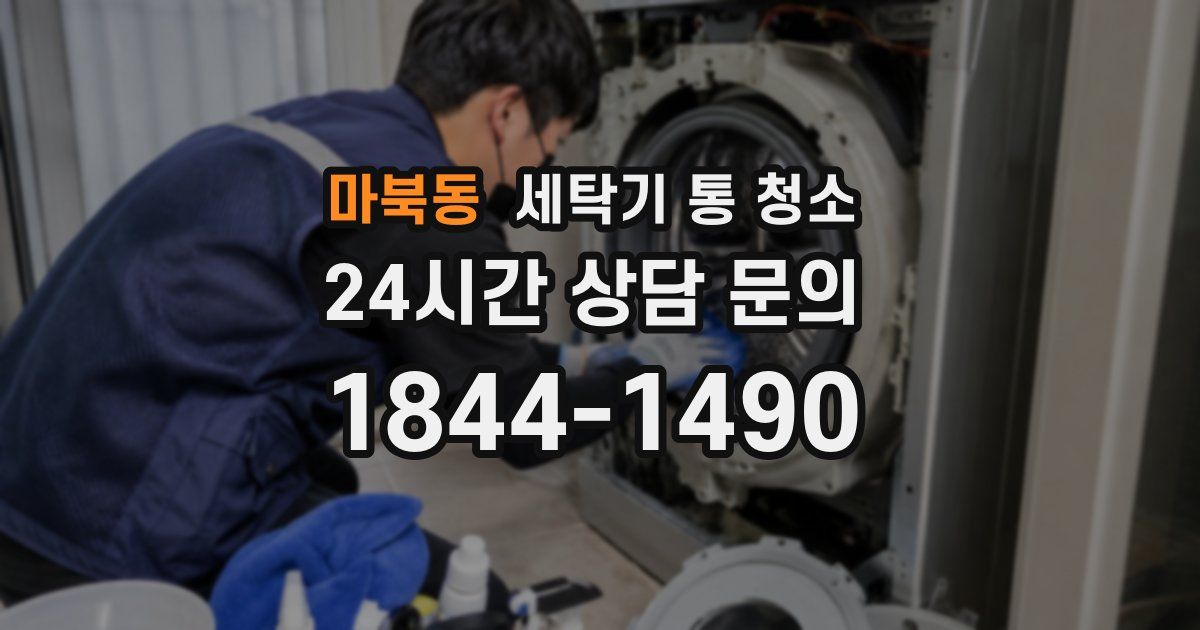 마북동 세탁기 통 청소
