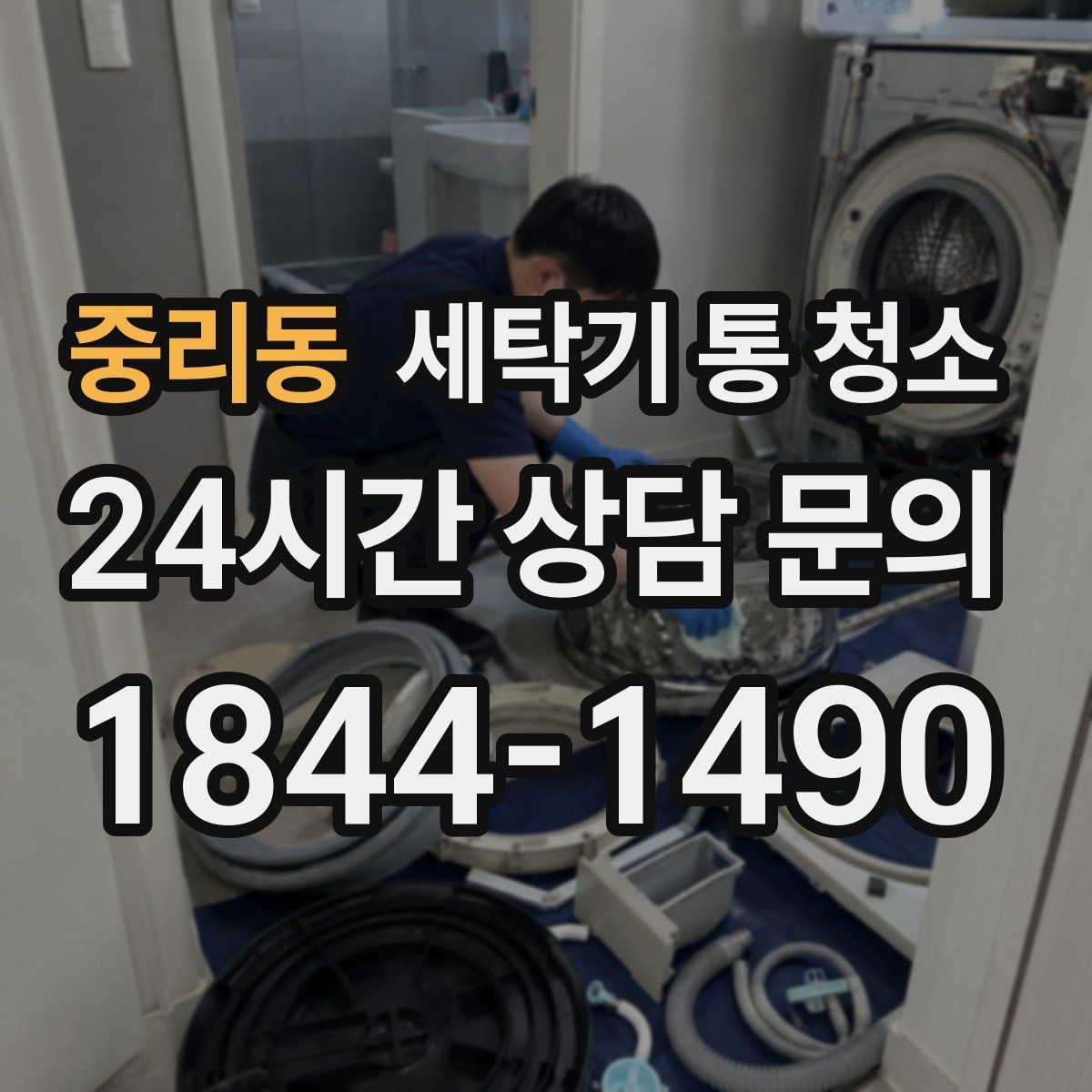 중리동 세탁기 통 청소