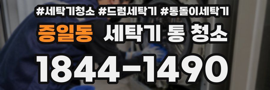 증일동 세탁기 통 청소