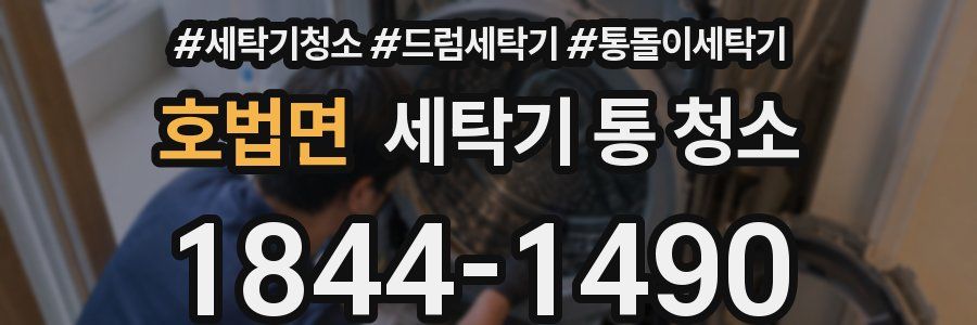 호법면 세탁기 통 청소