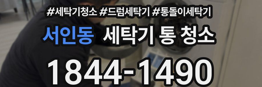 서인동 세탁기 통 청소