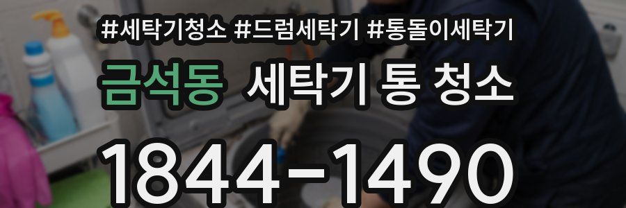 금석동 세탁기 통 청소