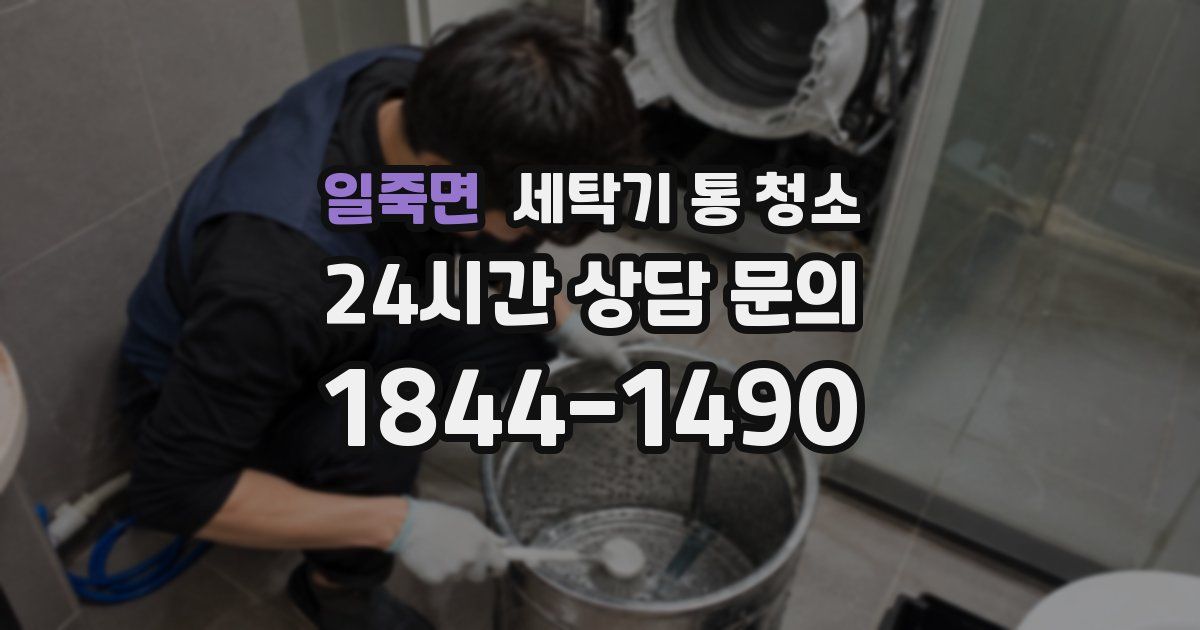 일죽면 세탁기 통 청소