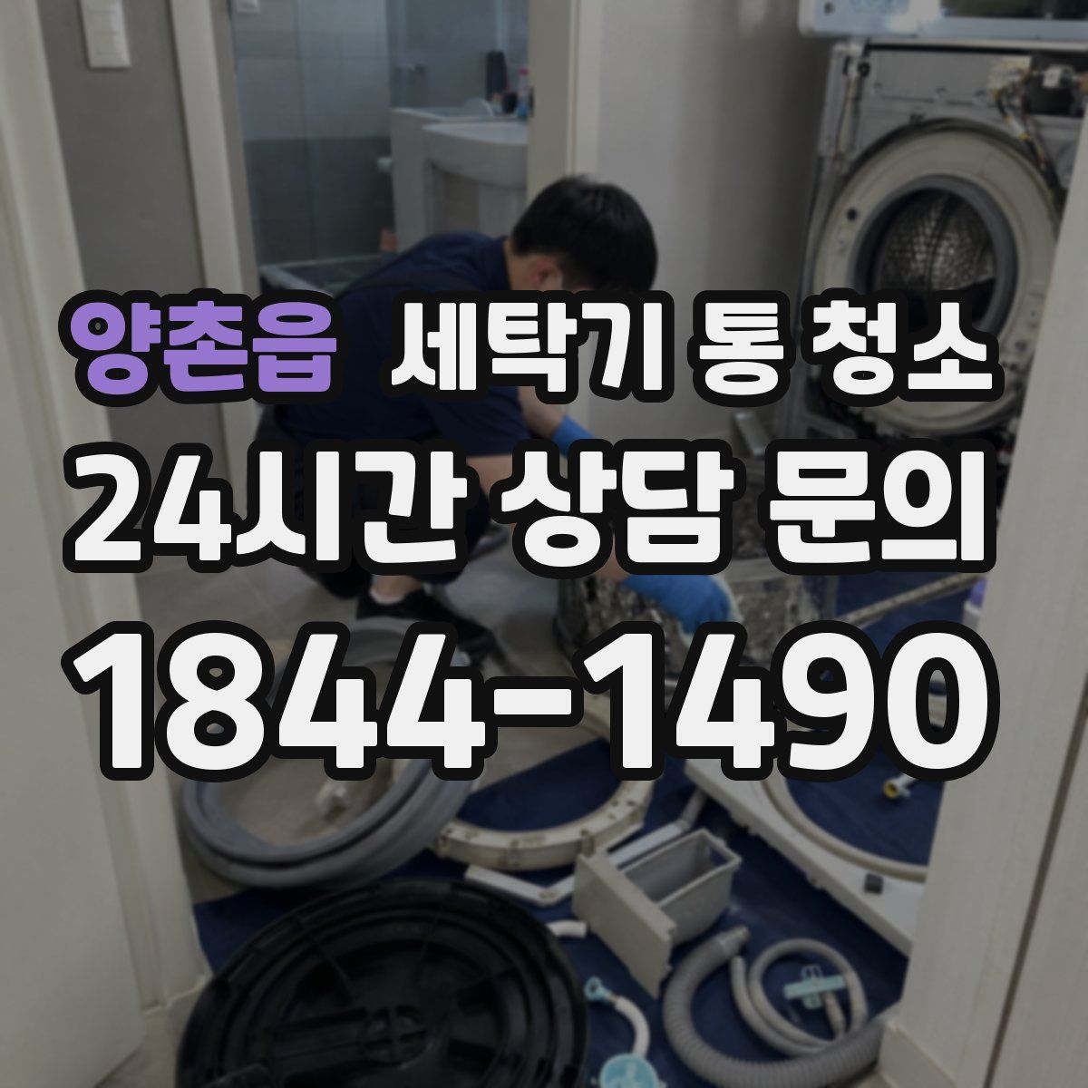 양촌읍 세탁기 통 청소