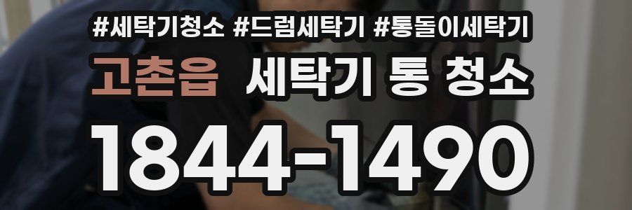 고촌읍 세탁기 통 청소