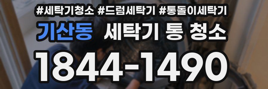 기산동 세탁기 통 청소