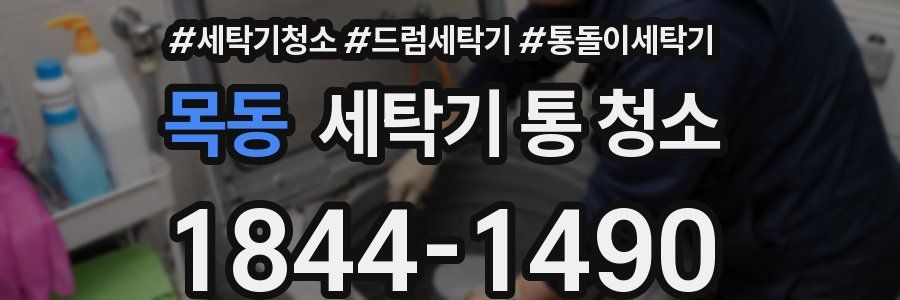 목동 세탁기 통 청소