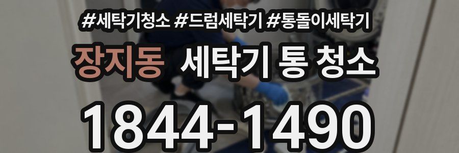 장지동 세탁기 통 청소